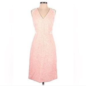 J Crew Space Died Eyelet Sheath Dress * size 6